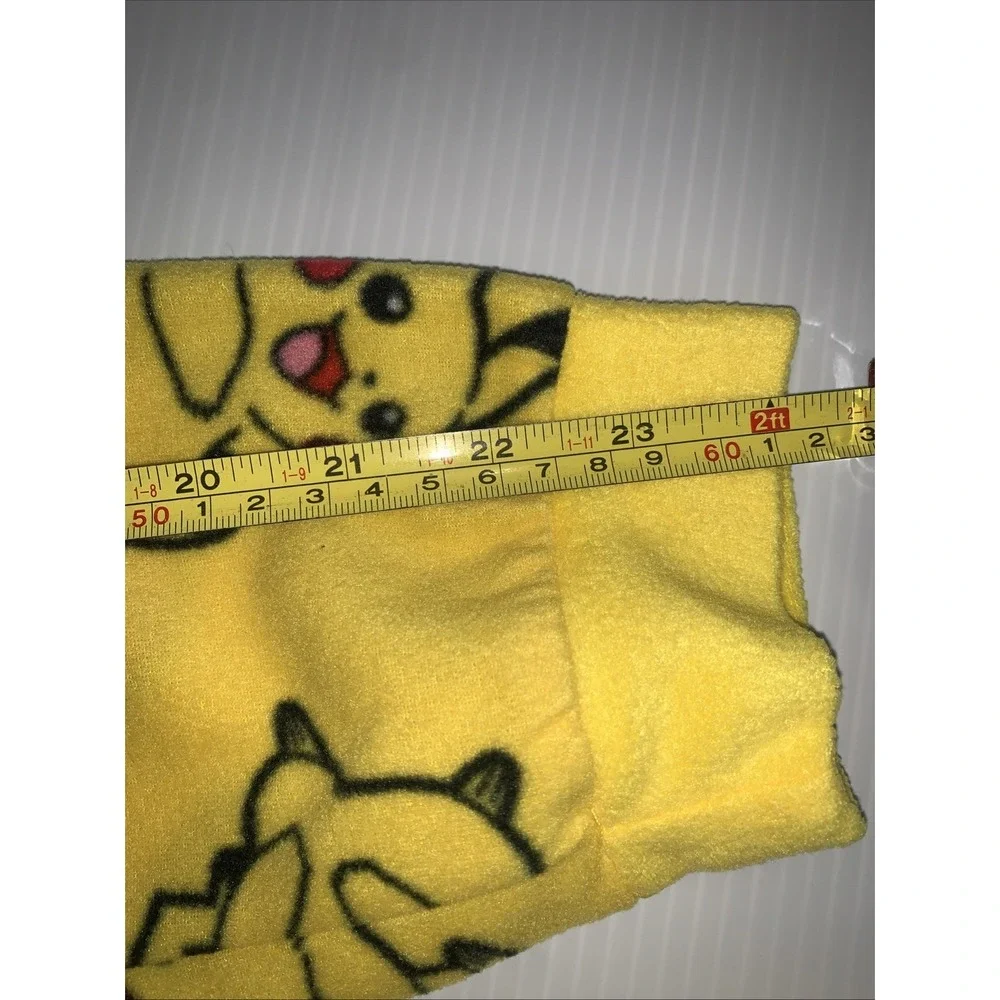 Pokemon Pikachu Hoodie Union Suit One Piece Pajamas 14-16 Boys Costume Cosplay